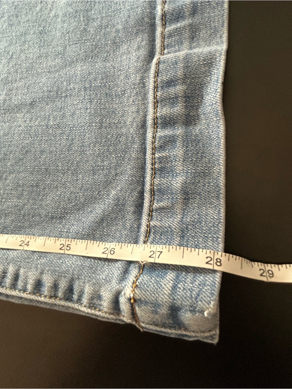 Rolla’s Sailor Jeans High Rise Wide Leg Light Wash Patch Pocket Size 25 Denim - Picture 6 of 7